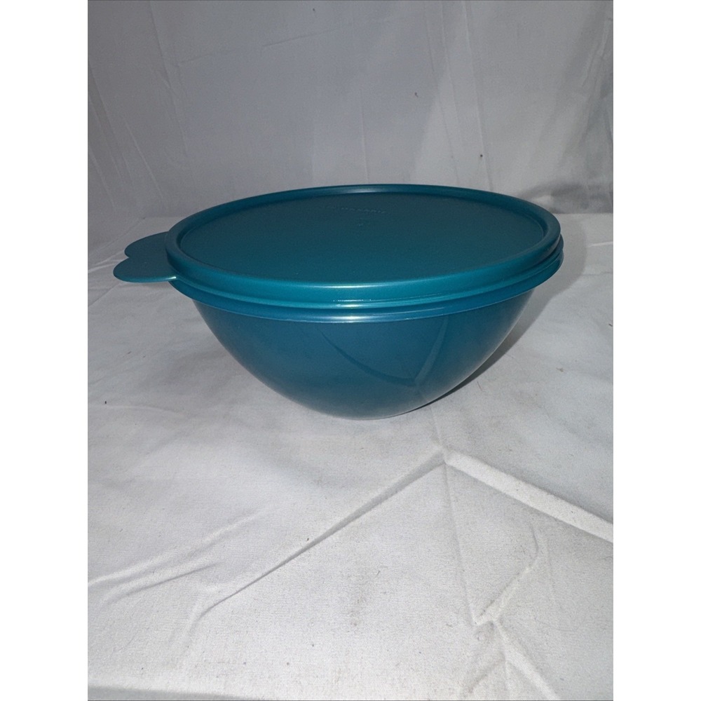 Vintage Tupperware Wonderlier Blue Bowl 2350-1 - Picture 2 of 4